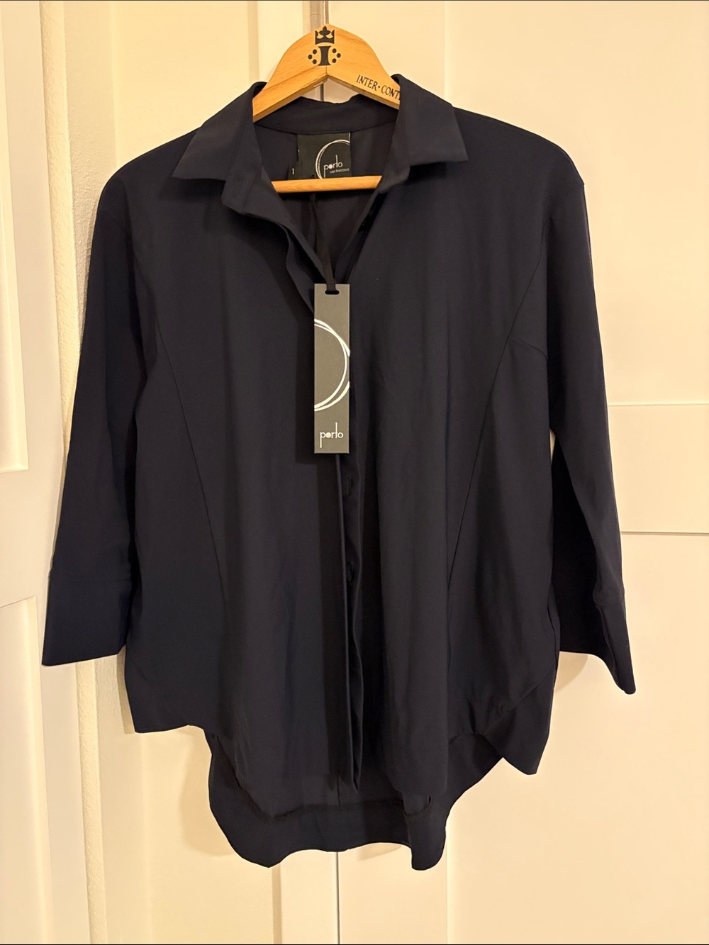 PORTO Black Blouse